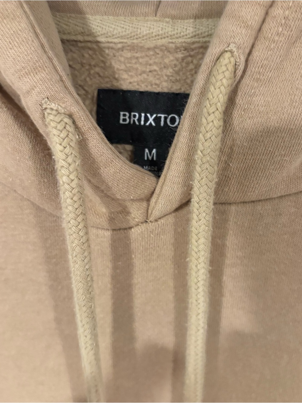 Brixton Desert Tan Pullover Hoodie - Picture 5 of 6